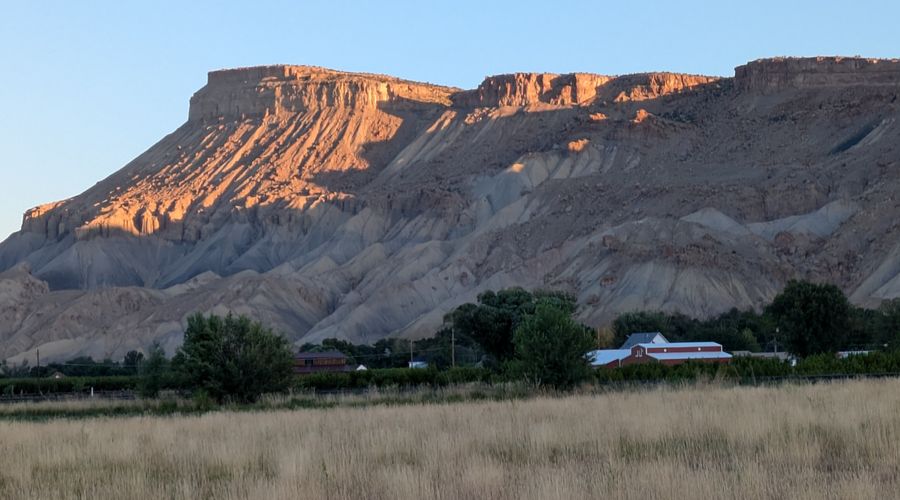 Mount Garfield above Palisade